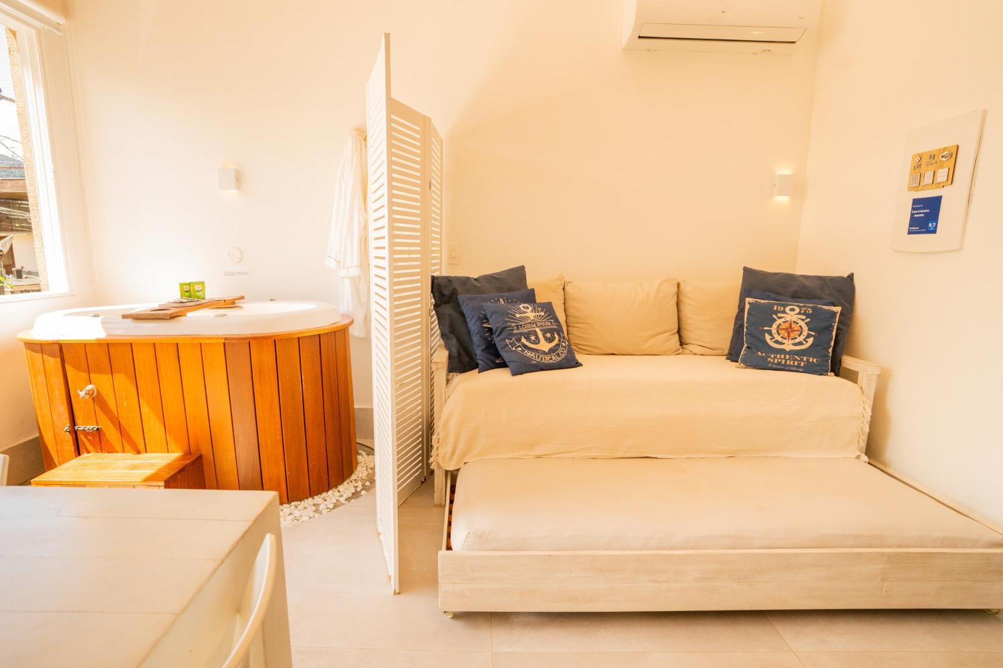 Casa D'Aroeira Residencial Boutique - Centro De Juquei - 2 Quadras Do Mar - Servico De Praia - Roupa De Cama 600 Fios Algodao Egipcio - Toalhas Banho E Praia - Tudo Novo - Estacionamento Interno - Cozinha - Consulte Unidades Com Ofuro Hidro E Cromote Ngoại thất bức ảnh